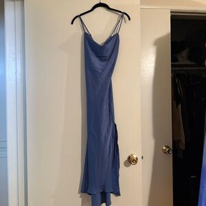 Blue ASTR The Label Slip Dress size XS, NWT